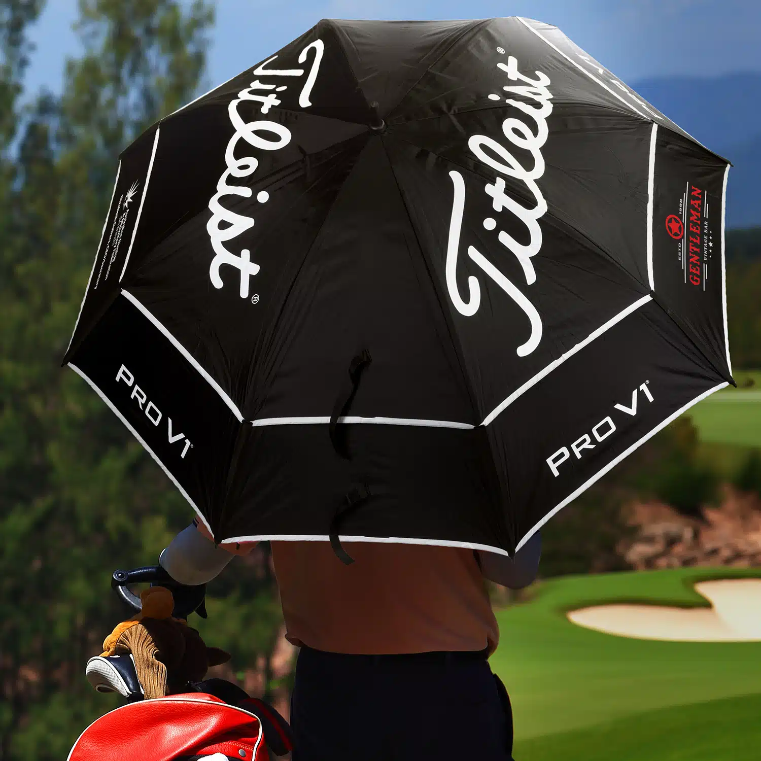 Titleist Tour Dobbelt Canopy Paraply