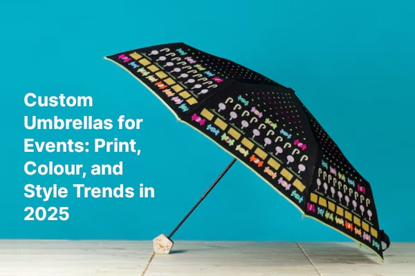 Зонты на заказ для мероприятий: тенденции принтов, цветов и стилей в 2025 году