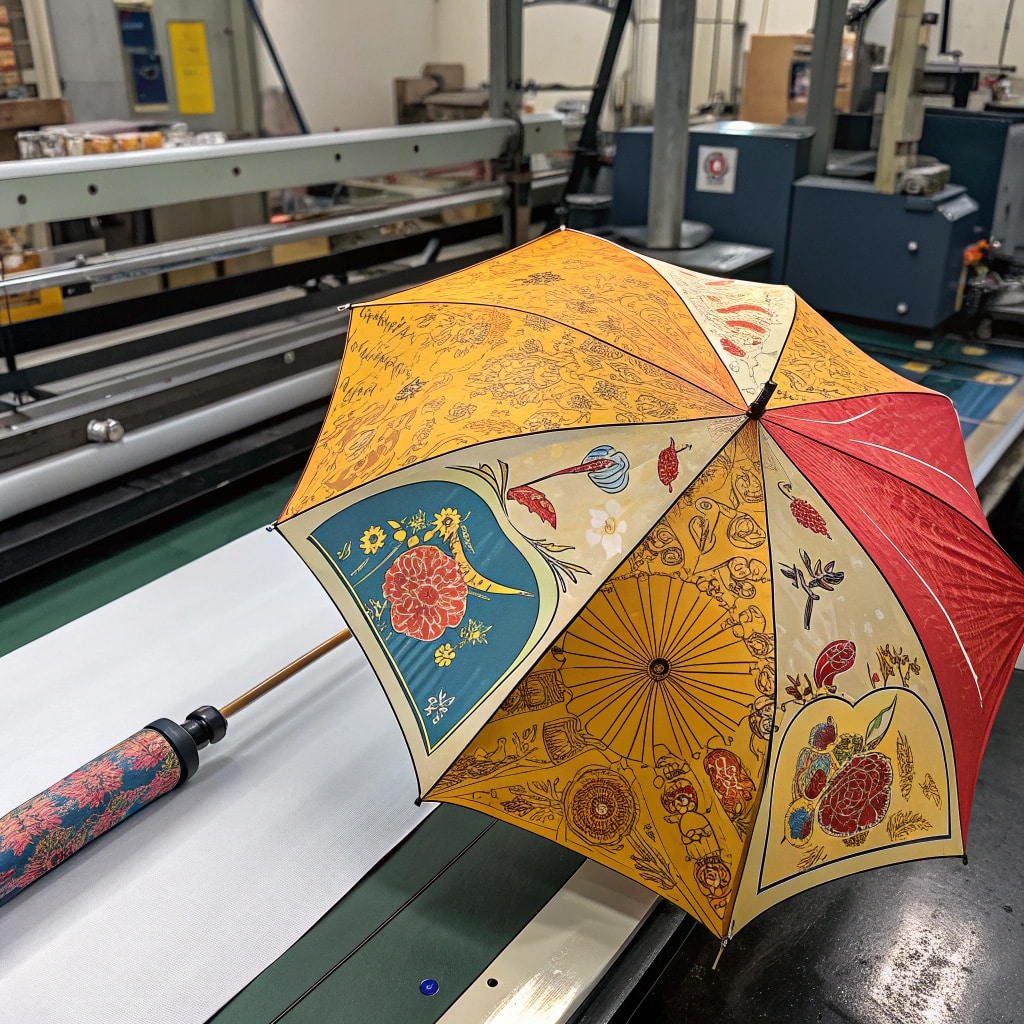 Impresión de paraguas personalizados