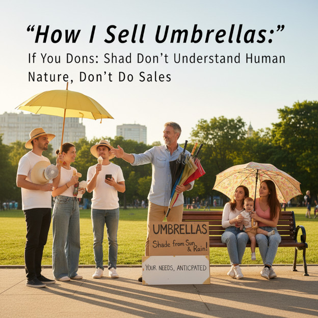 Wie ich Regenschirme verkaufe: Wenn Sie die menschliche Natur nicht verstehen, verkaufen Sie nicht