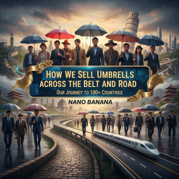 Wie wir Regenschirme entlang der Belt and Road-Initiative verkaufen: Unsere Reise in über 100 Länder