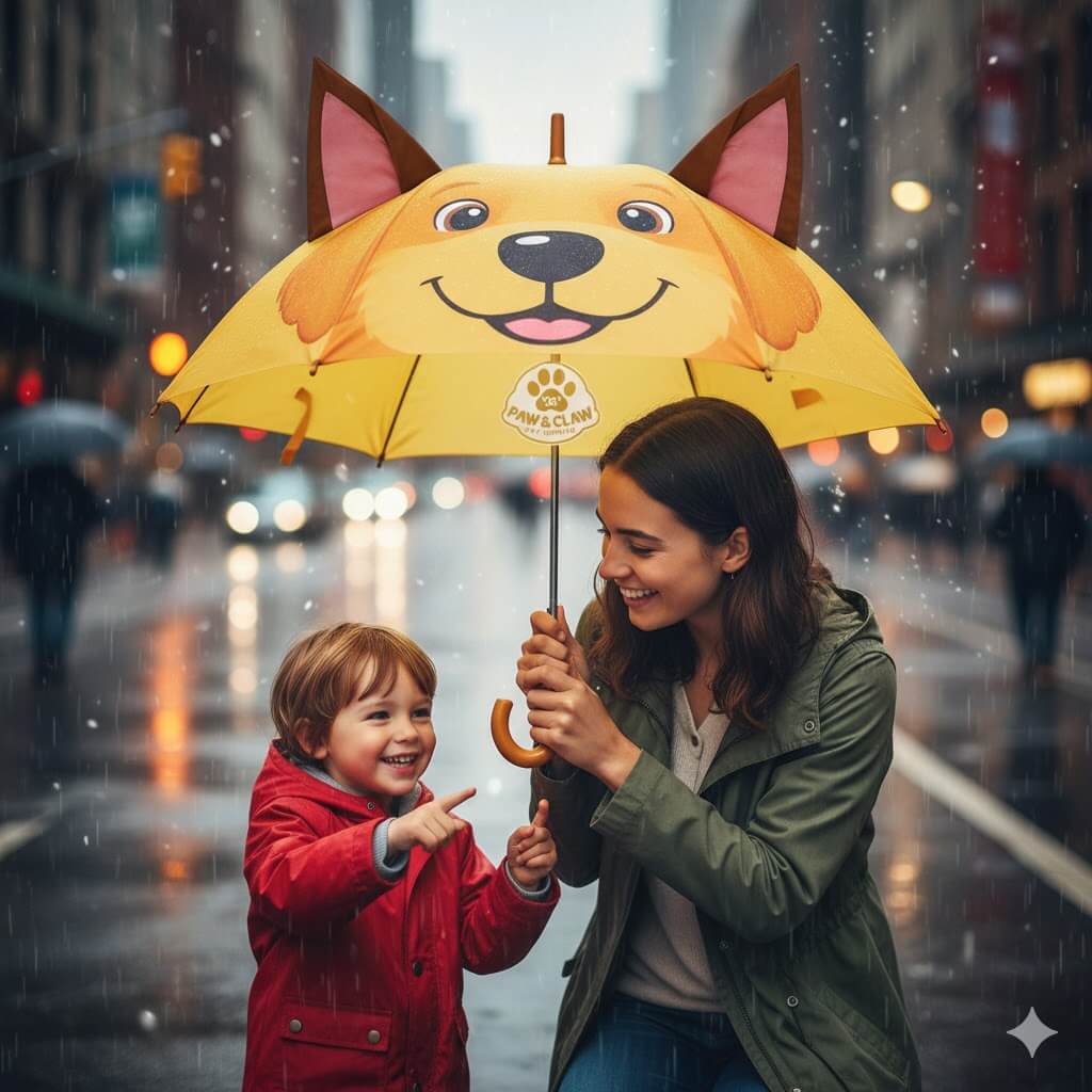 cute pet umbrella