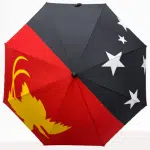 Guarda-chuva personalizado com bandeira para uso externo
