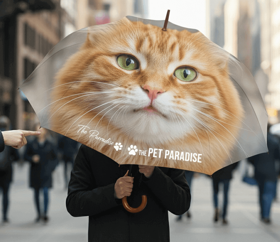 custom cat pet umbrella