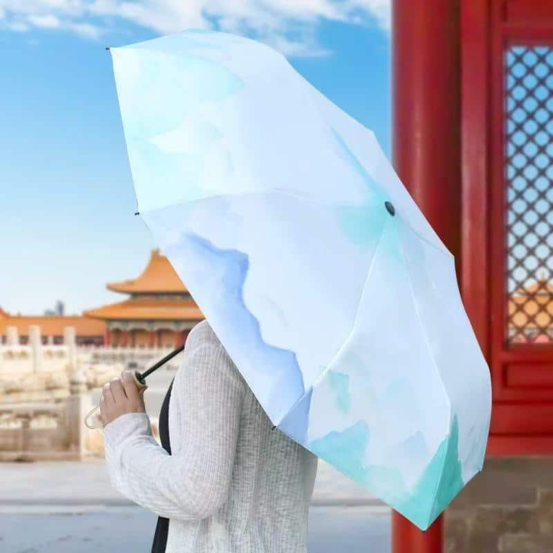 Forbidden City museum umbrella