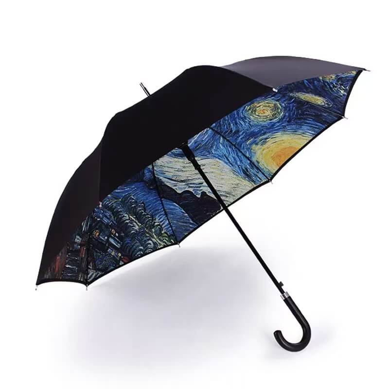 Custom Printed Umbrella Van Gogh’s Starry Night (1)