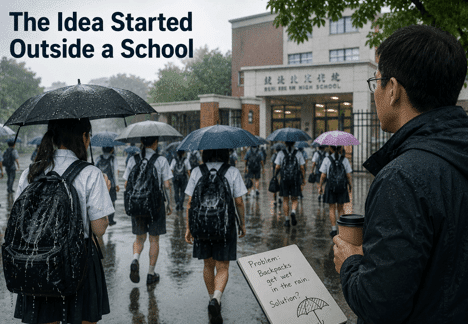 The Idea Started Outside a School