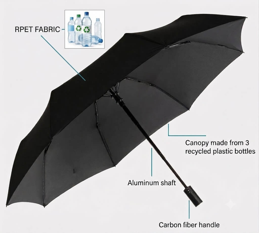 custom-rpet-carbon-fibre-automatic-folding-umbrella