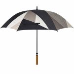 custom-rpet-cork-handle-golf-umbrella-front